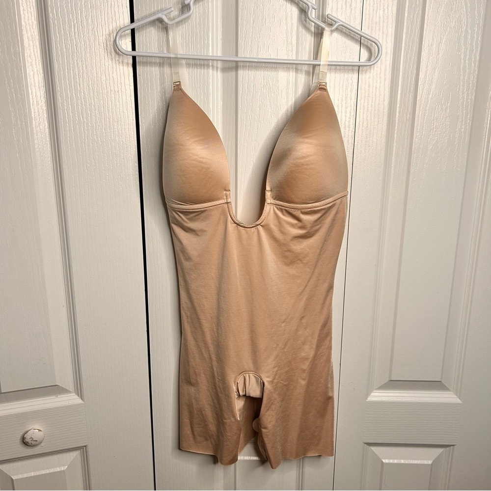 SPANX Women’s Suit Your Fancy Plunge Low-Back Mid-Thigh Bodysuit‎ Size XL NWOT